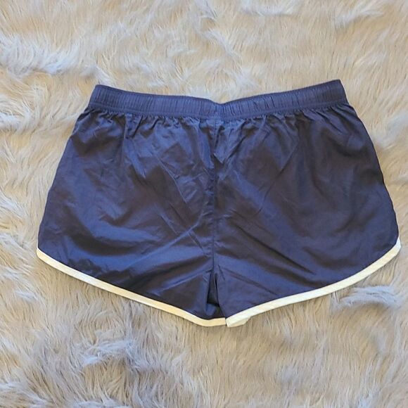 American eagle womens navy blue and white nylon shorts‎ size medium - Picture 3 of 4